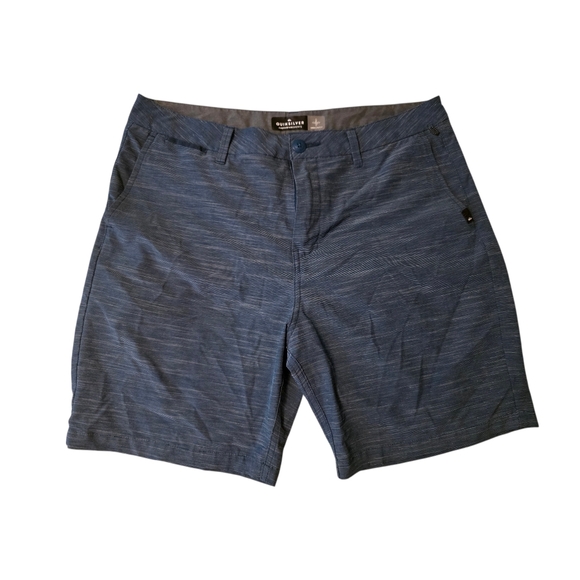 Quiksilver Other - Quiksilver Amphibian Shorts Mens 34 Blue Hybrid Boardshorts Stretch Casual